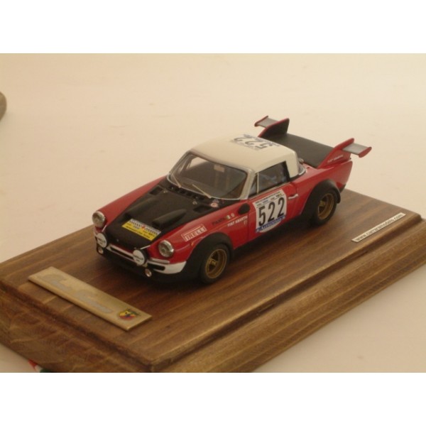 Fiat Abarth 124 #522 Giro d'Italia 1973 Pianta / Pica - Special Built 1:43